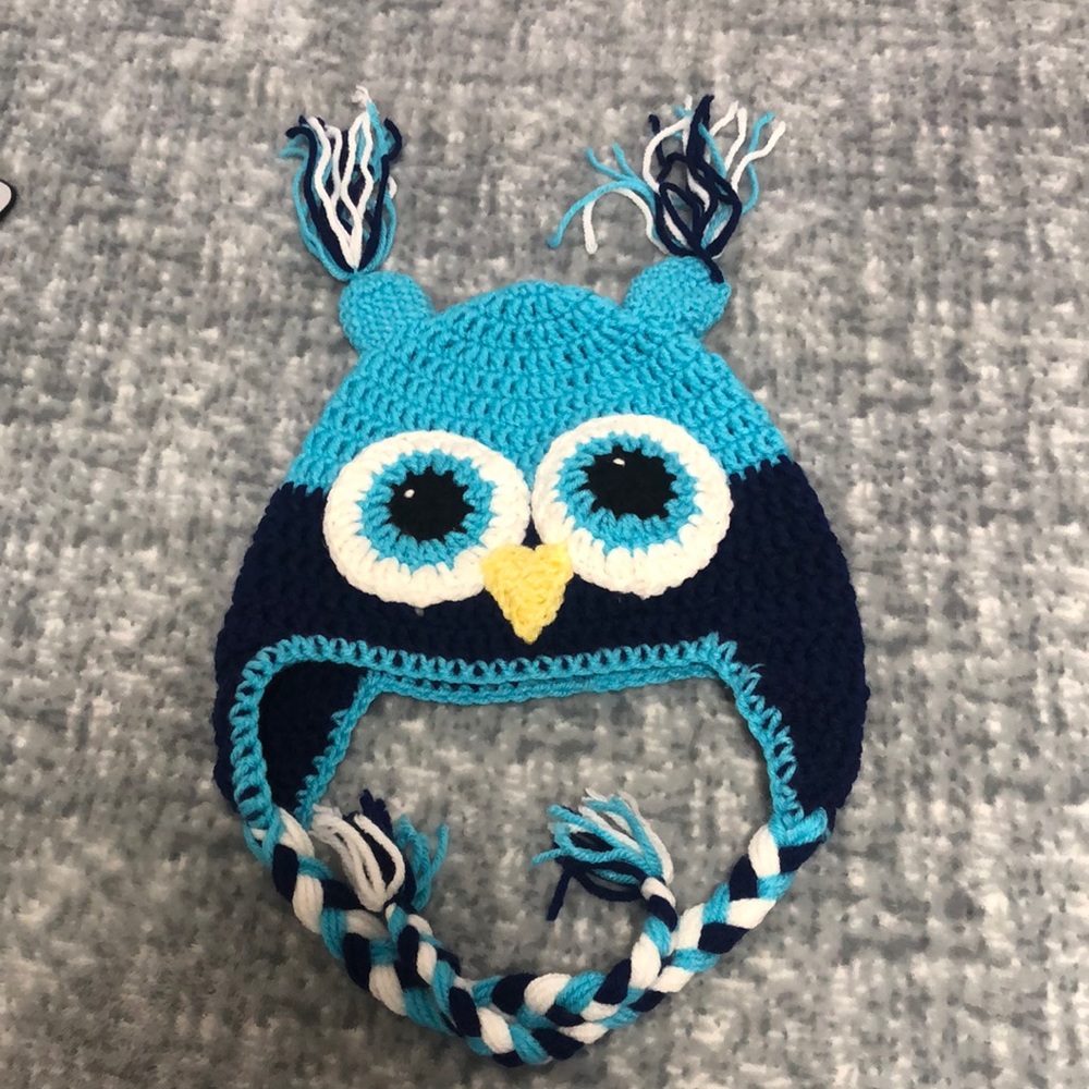 Crocheted Bird Beanie